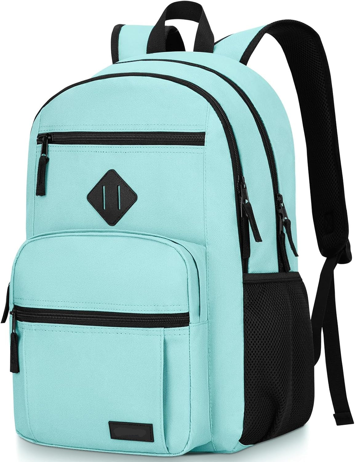 Xavier 30L Black Laptop Backpack with Dual Compartments and Padded Shoulder Straps