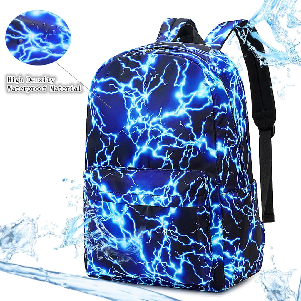 Orion Kids 17-Inch Lightning School Backpack with Laptop Sleeve and Padded Straps