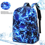 Orion Kids 17-Inch Lightning School Backpack with Laptop Sleeve and Padded Straps