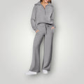 Madison Women's Lounge Set – Soft Oversized Sweatshirt & Jogger Pants Matching Set