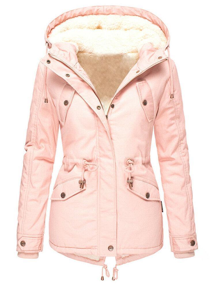 Pilar Women's Winter Jacket – Warm Waterproof Hooded Coat with Soft Lining
