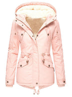 Pilar Women's Winter Jacket – Warm Waterproof Hooded Coat with Soft Lining