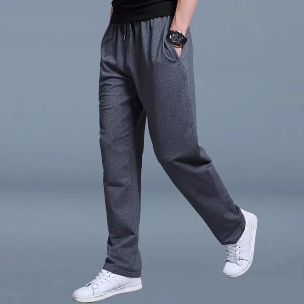Everett Men's Premium Jogger Pants – Breathable Cotton Sweatpants with Adjustable Waist