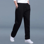 Adam Men's Sweatpants – Premium Cotton with Adjustable Waistband, Contemporary Fit & Breathable Comfort