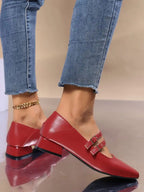 Marisol Women's Ballet Flats – Elegant Double-Strap Shoes for Everyday Comfort