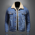 William Men's Denim Jacket – Insulating Lined Jean Jacket with Classic Modern Style