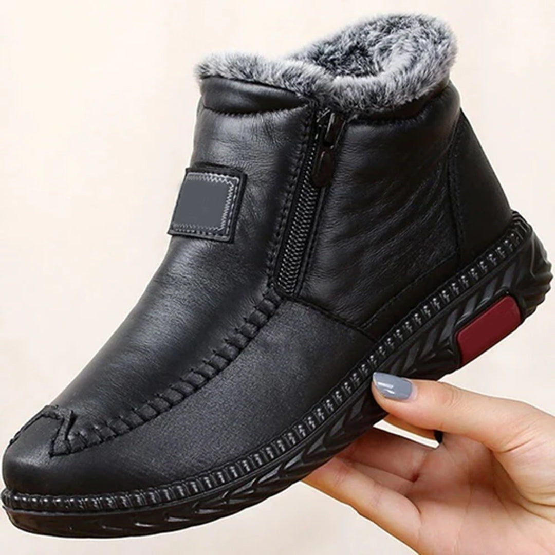 Peter Women's Winter Boots – Cozy Fur Lining, Thermal Warmth & Non-Slip Sole