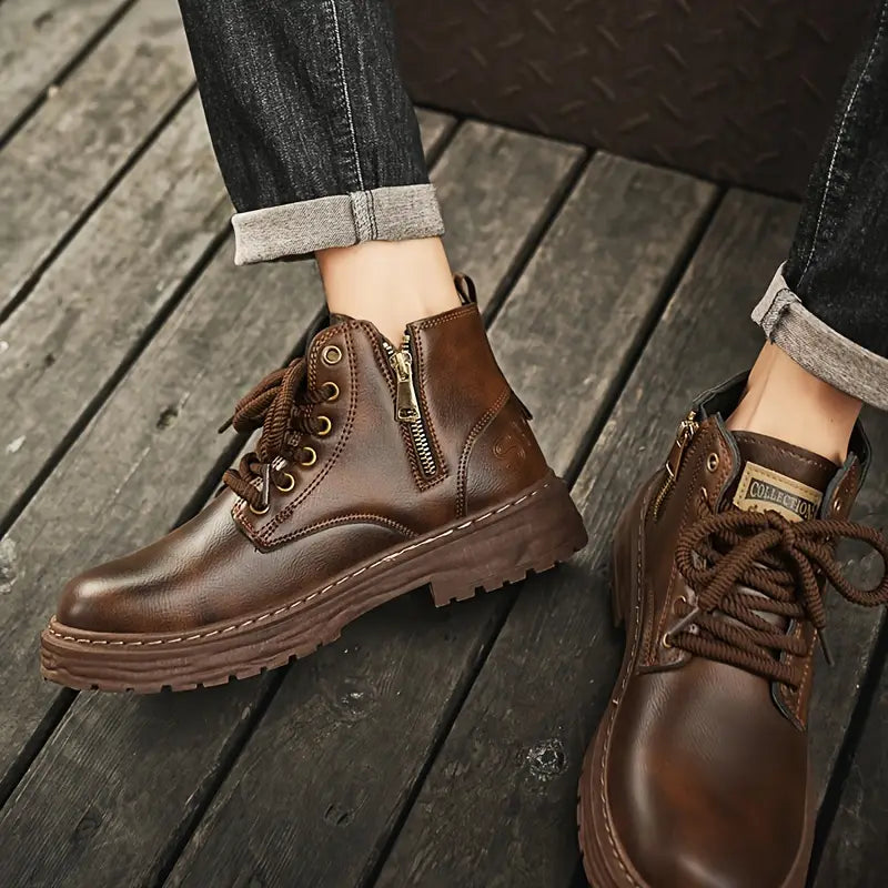 Michael Waterproof Boots – Rugged Men's Footwear for Hiking and City Adventures