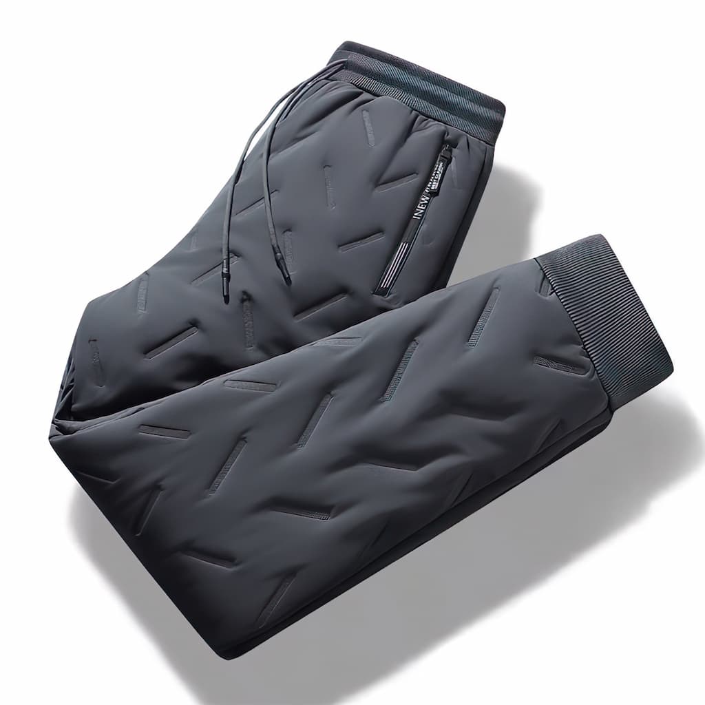 Harper Women's Thermal Fleece Joggers – Waterproof Winter Pants with Sherpa Lining & Zip Pockets