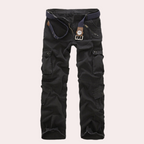 Callan Men's Casual Cargo Trousers with Modern Relaxed Fit & Utility Pockets