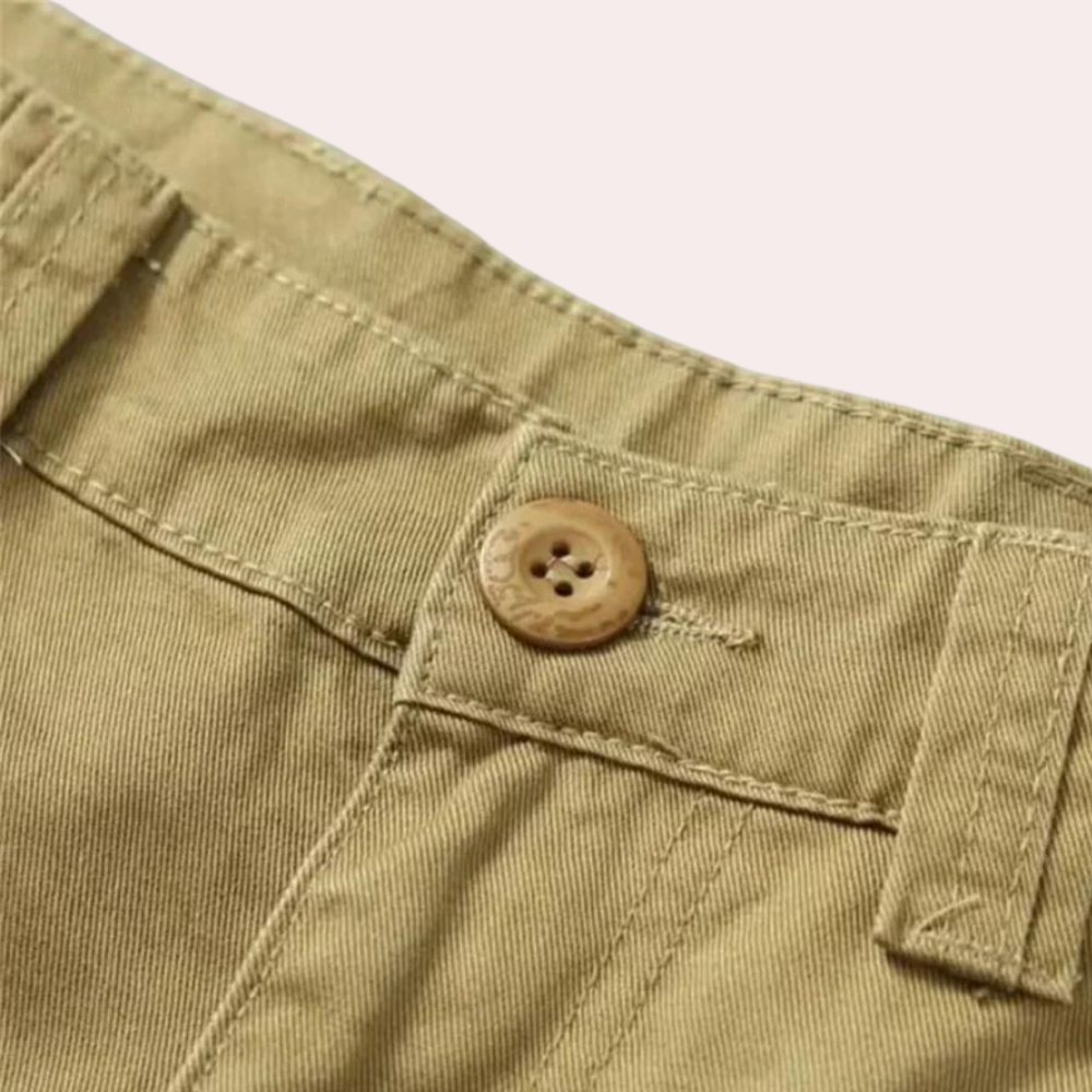Callan Men's Casual Cargo Trousers with Modern Relaxed Fit & Utility Pockets