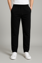 Larry Men’s Joggers – Premium Cotton Sweatpants with Adjustable Waist & Straight Fit
