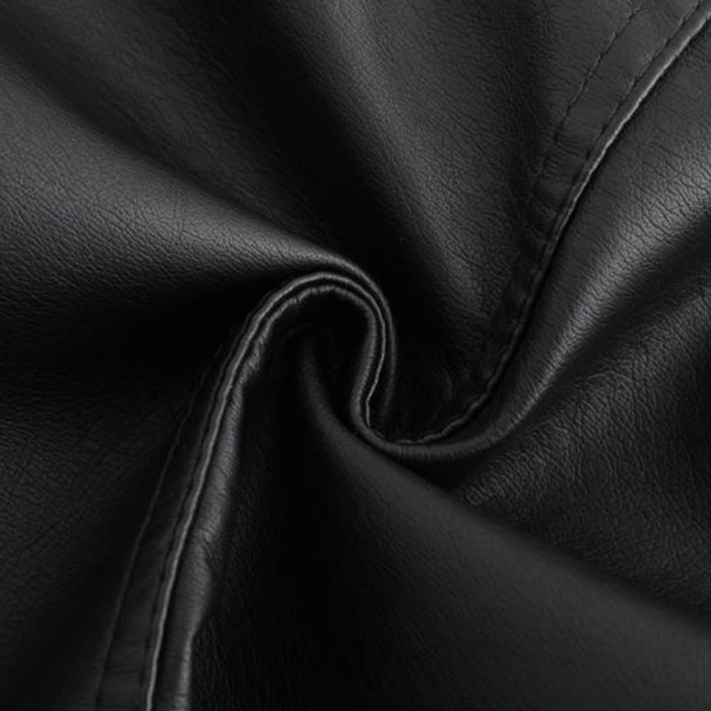 Sienna Women's Genuine Leather Jacket – Stand Collar Moto Jacket with Zip Details & Modern Tailored Fit