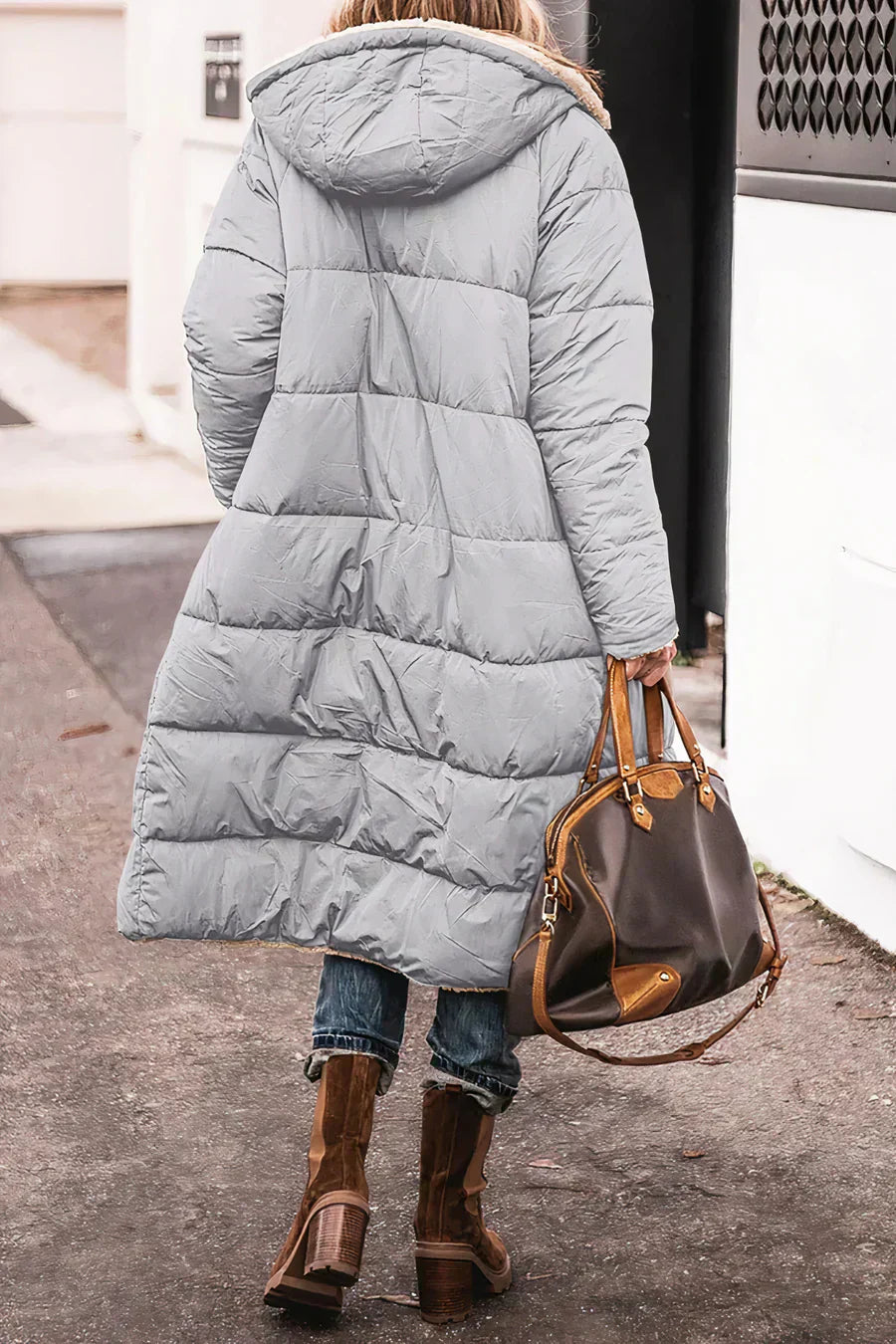 Theodora Women’s Reversible Coat – Warm Elegant Winter Jacket with Modern Fit