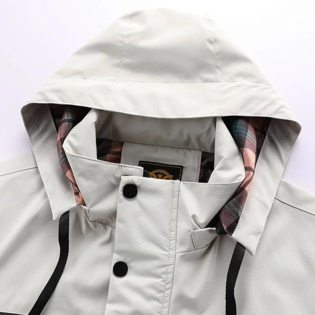 Erwin Veste Homme – Veste Imperméable & Coupe-Vent Confortable pour Automne/Hiver