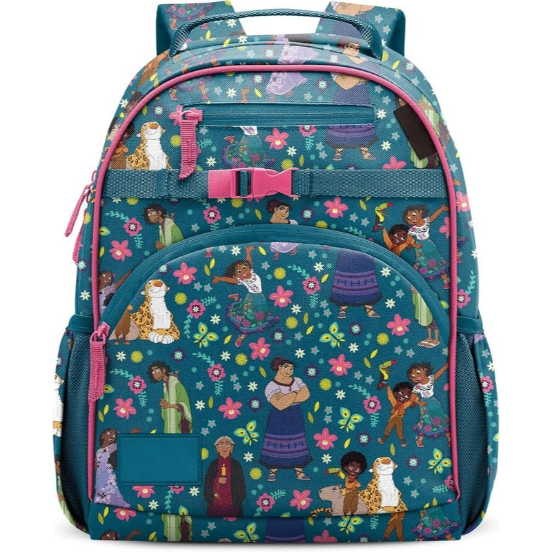 Elara Kids 12L Spiderweb School Backpack with Padded Straps and Dual Bottle Pockets