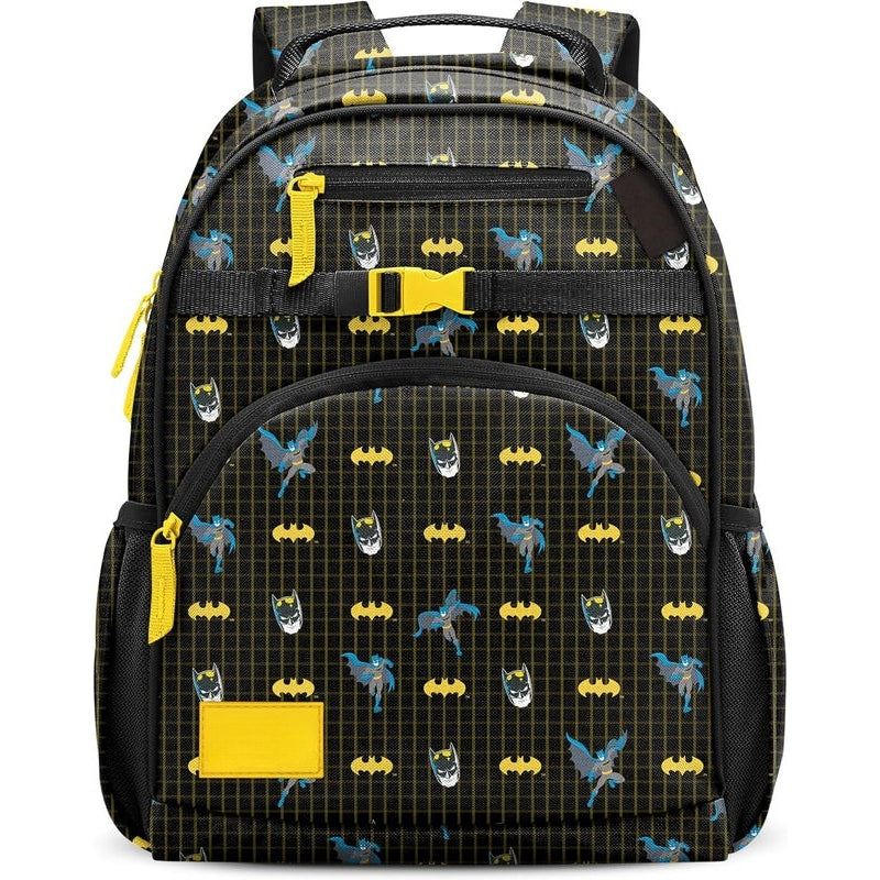 Elara Kids 12L Spiderweb School Backpack with Padded Straps and Dual Bottle Pockets