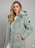 Georgia Long With Hood Coat for Women – Sophisticated Winter Jacket with a Cozy Fit