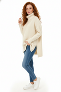 Ryan Women's Turtleneck Sweater – Ultra-Soft Oversized Knit with Tall Collar & Chic Style