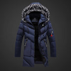 Matthew Men's Winter Coat – Cozy Insulation, Water-Repellent Fabric & Adjustable Hood
