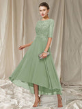 Megan Women's Evening Gown – Refined Long Lace Dress with Flattering Fit for Festive Occasions