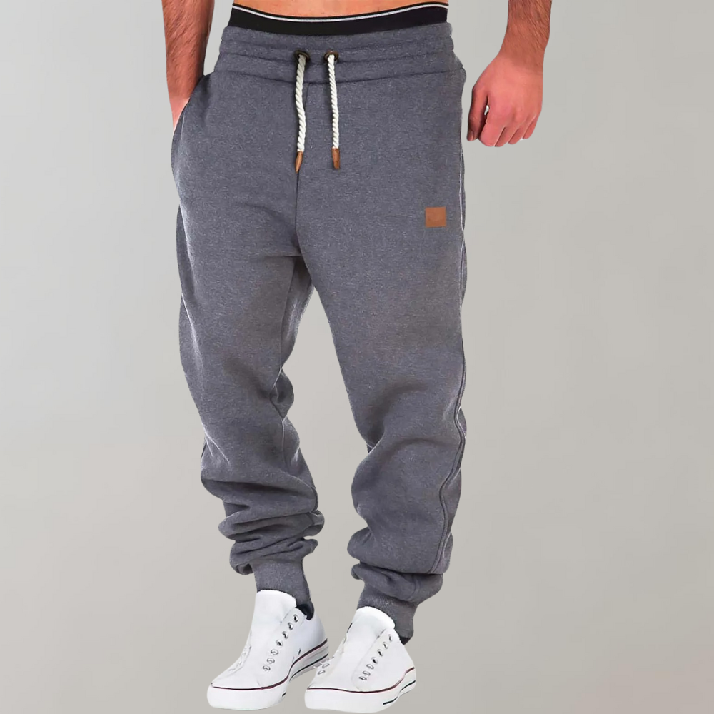 Benny Men’s Joggers – Stretch Cotton Sweatpants with Modern Fit & Side Pockets