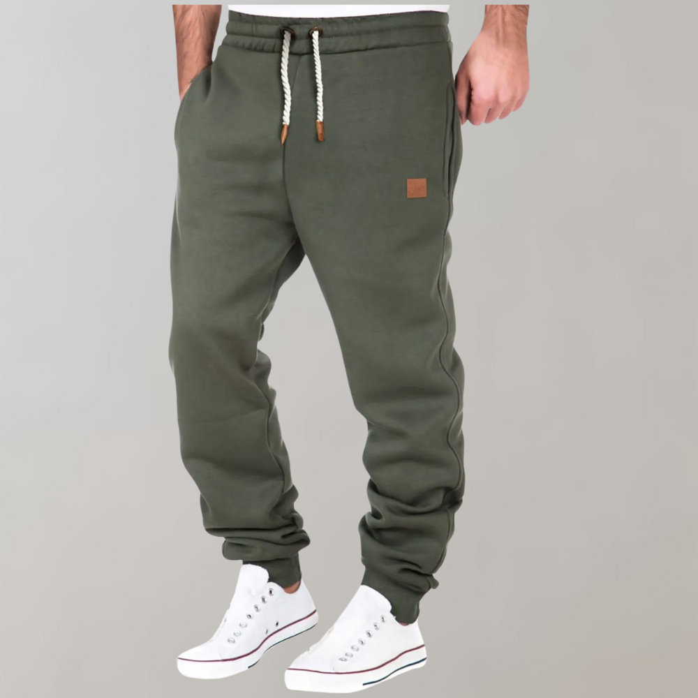 Benny Men’s Joggers – Stretch Cotton Sweatpants with Modern Fit & Side Pockets