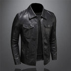 Chloe Men's Premium Leather Jacket – Timeless Style, Built to Last & Refined