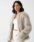 Melissa Faux-Fur Coat for Women – Gentle & Insulating Winter Jacket with Relaxed, Sophisticated Fit