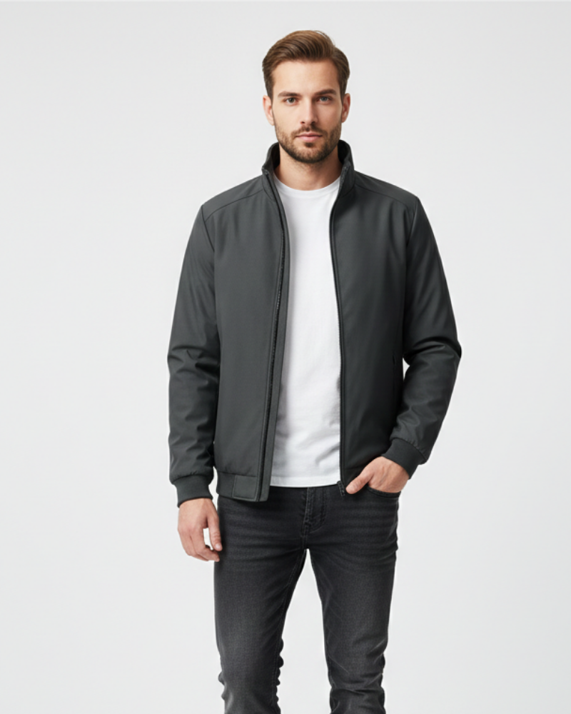 Declan Men’s Winter Jacket – Fleece-Lined Waterproof Coat for Warm Outdoor Comfort