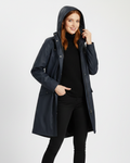 Clyde Women’s Rain Coat – Waterproof Windproof Jacket with Modern Elegant Fit