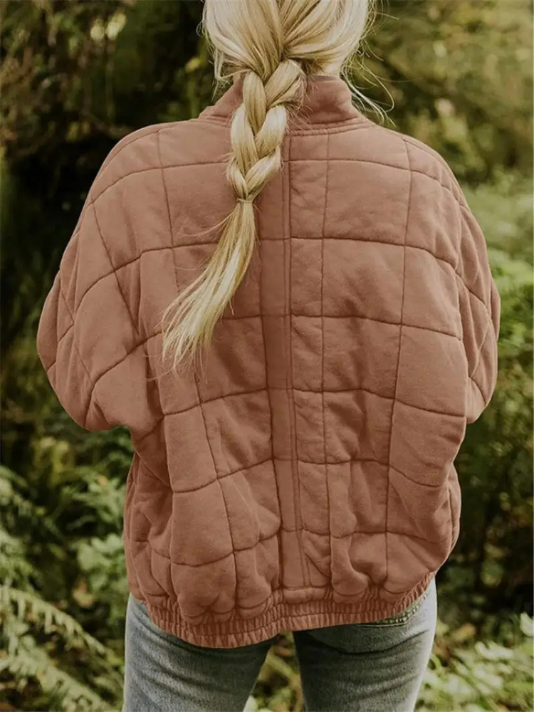 Claire Women's Quilted Jacket – Lightweight Insulated Coat with Modern Everyday Style