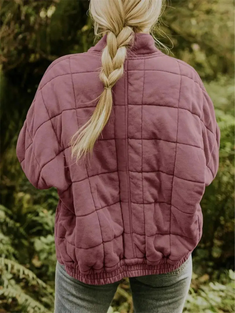 Claire Women's Quilted Jacket – Lightweight Insulated Coat with Modern Everyday Style