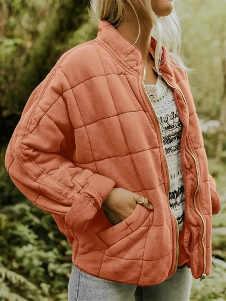 Claire Women's Quilted Jacket – Lightweight Insulated Coat with Modern Everyday Style