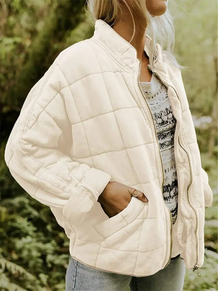 Claire Women's Quilted Jacket – Lightweight Insulated Coat with Modern Everyday Style