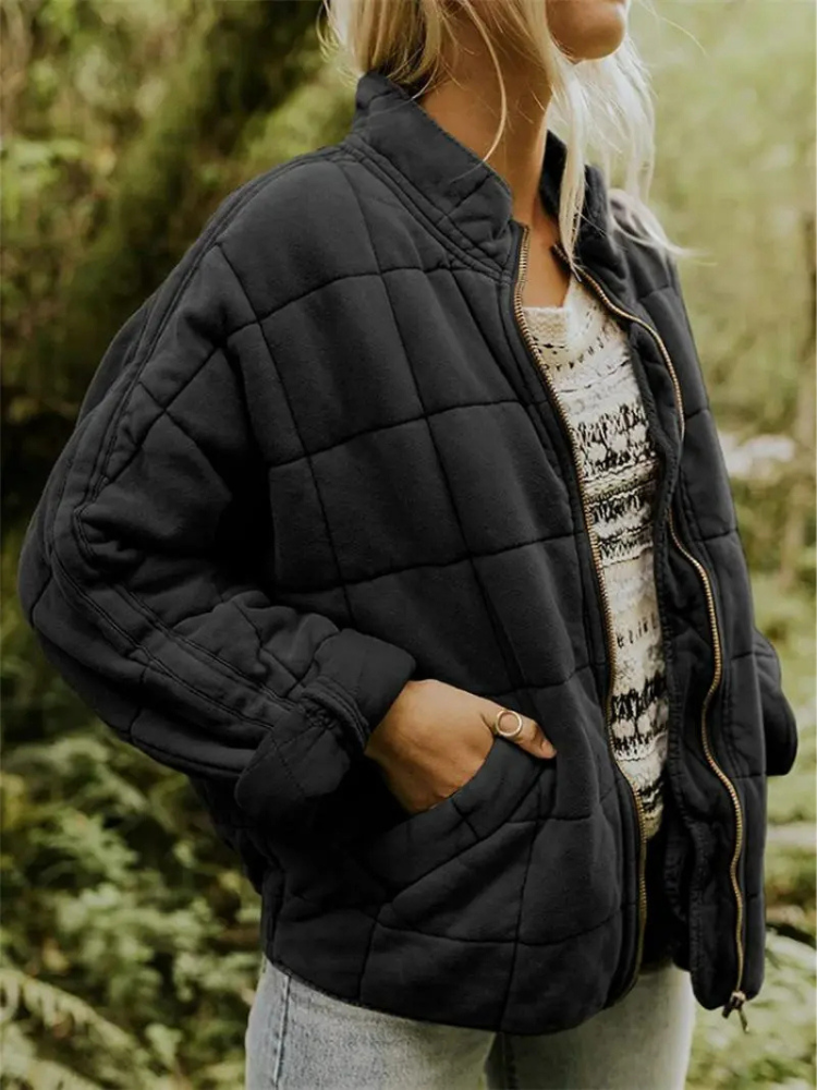 Claire Women's Quilted Jacket – Lightweight Insulated Coat with Modern Everyday Style