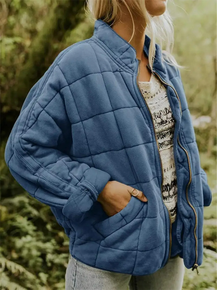 Claire Women's Quilted Jacket – Lightweight Insulated Coat with Modern Everyday Style