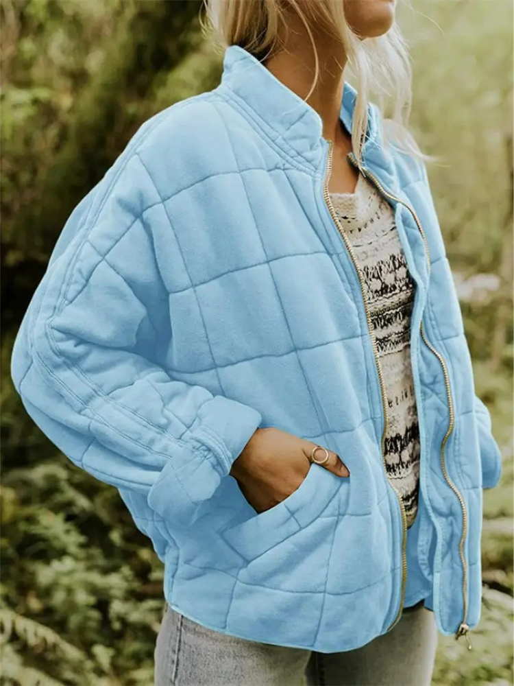 Claire Women's Quilted Jacket – Lightweight Insulated Coat with Modern Everyday Style