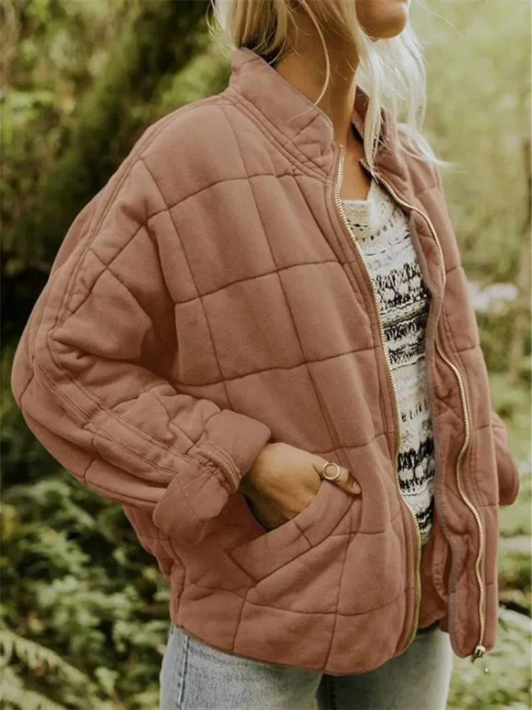 Claire Women's Quilted Jacket – Lightweight Insulated Coat with Modern Everyday Style