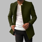 Sander Men's Wool Coat – Elegant Soft Warm Coat with Timeless Style