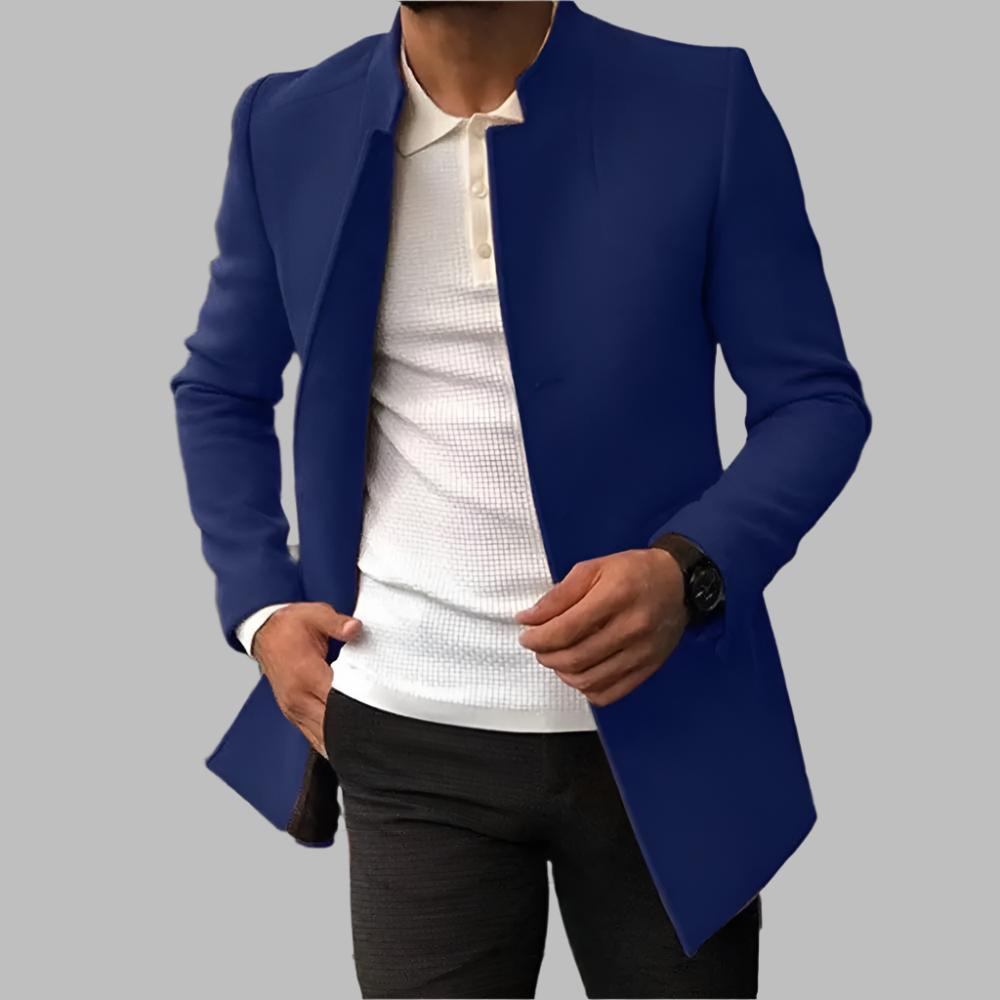 Sander Men's Wool Coat – Elegant Soft Warm Coat with Timeless Style