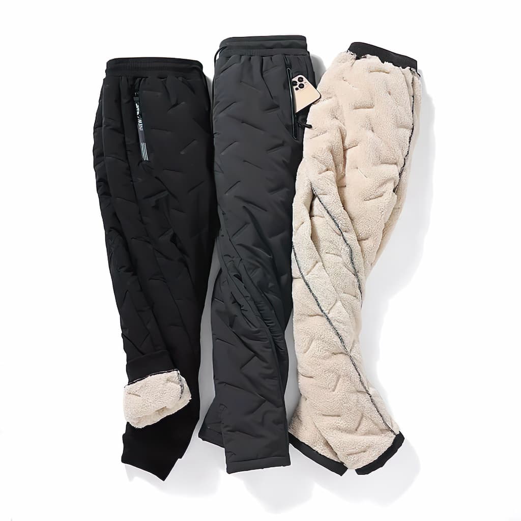 Jasmine Women's Thermal Pants – Waterproof Winter Joggers with Plush Fleece Lining & Handy Pockets
