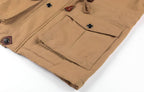Ellie Men's Military Jacket – Waterproof Coat with Fleece Lining & Adjustable Waist