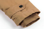 Ellie Men's Military Jacket – Waterproof Coat with Fleece Lining & Adjustable Waist