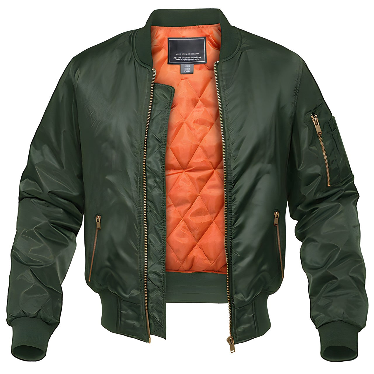 Damien Men's Classic Bomber Jacket – Timeless Pilot Style Everyday Outerwear