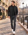 Natalie Men's Waterproof Softshell Jacket – Fleece-Lined Interior, 7 Handy Pockets & Drawcord Hem