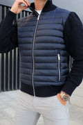 Xian Men’s Hybrid Jacket – Lightweight Detachable Sleeve Coat with Utility Pockets