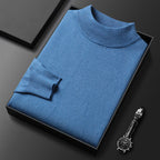 Landon Men's Half-Zip Knit Sweater – Warm Soft Pullover with Mock Neck & Modern Fit