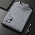 Landon Men's Half-Zip Knit Sweater – Warm Soft Pullover with Mock Neck & Modern Fit