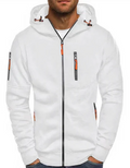 Cedric Men's Zip-Up Hoodie – Premium Cotton Blend Hoodie with Modern Comfort